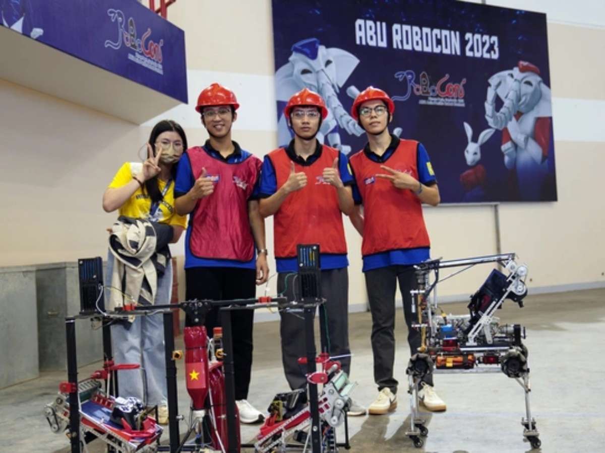 [VTV] Đội tuyển Việt Nam dẫn đầu thành tích thử sân tại ABU Robocon 2023