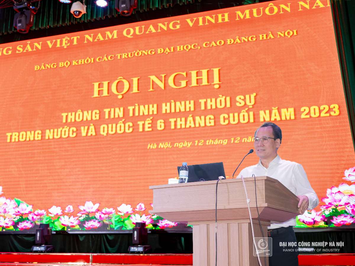 Hội nghị thông tin thời sự quốc tế và trong nước 6 tháng cuối năm 2023