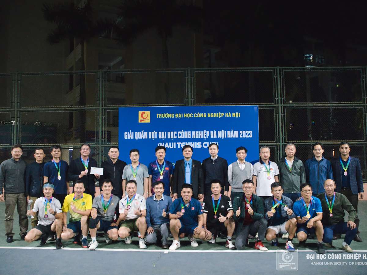 Chung kết và Trao thưởng Giải Quần vợt Đại học Công nghiệp Hà Nội năm 2023 (HaUI Tennis Cup)