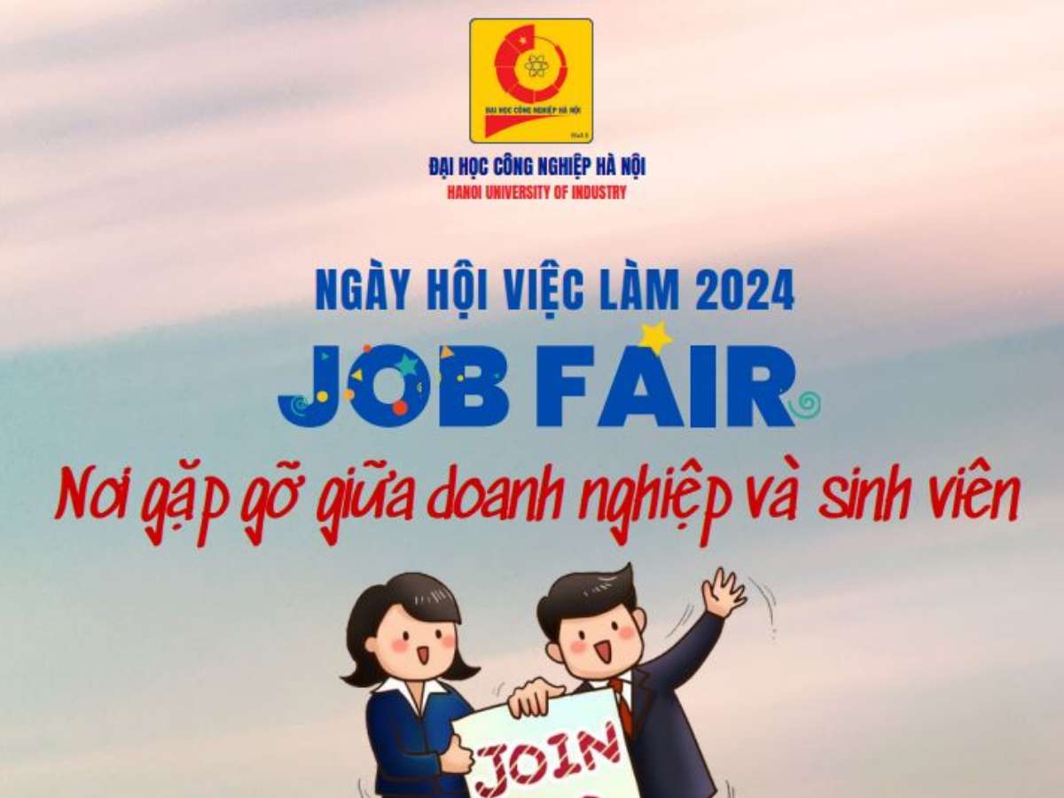 Thư mời tham gia Ngày hội việc làm Trường Đại học Công nghiệp Hà Nội năm 2024