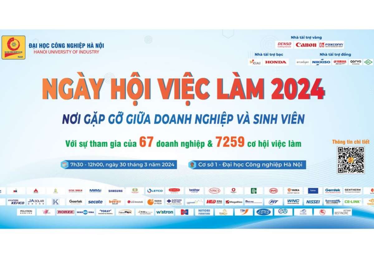 Hơn 7.000 cơ hội việc làm chờ đón sinh viên HaUI tại Ngày hội việc làm 2024