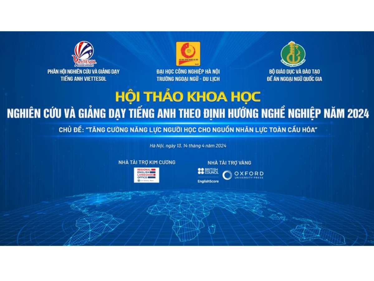 Hội thảo khoa học nghiên cứu và giảng dạy tiếng Anh theo định hướng nghề nghiệp năm 2024