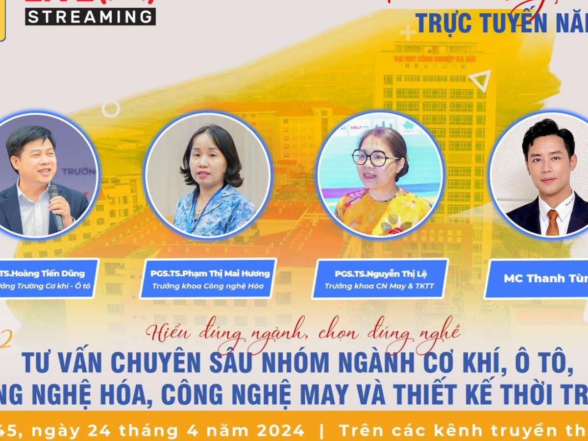 Tư vấn chuyên sâu nhóm ngành Cơ khí - Ô tô, Công nghệ Hóa, Công nghệ May và Thiết kế thời trang