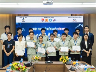 [nguoidothi] 10 đội xuất sắc đoạt giải cuộc thi Thiết kế và cải tiến máy SMAE Award 2024