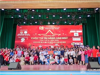 Sinh viên Trường Ngoại ngữ - Du lịch đạt Giải Nhì cuộc thi Tài năng Hán Ngữ năm 2024