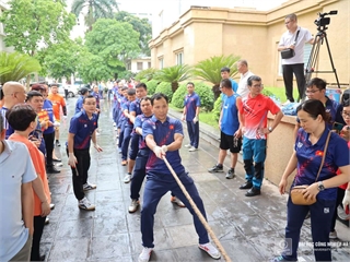Hanoi University of Industry spreads sporting spirit at the 12th Expanded Sports Festival of the Ministry of Industry and Trade in 2024