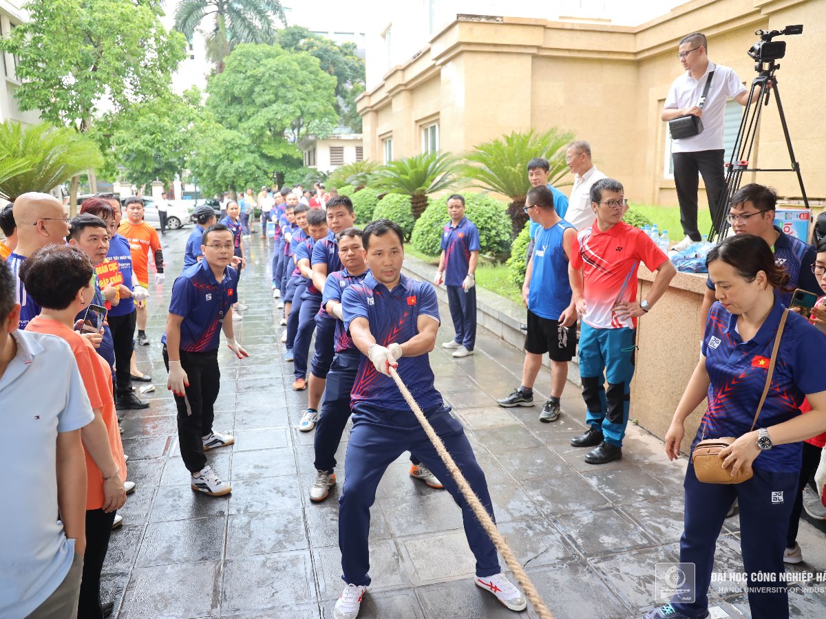 Đại học Công nghiệp Hà Nội lan toả tinh thần thể thao tại Hội thao Bộ Công Thương mở rộng lần thứ XII năm 2024