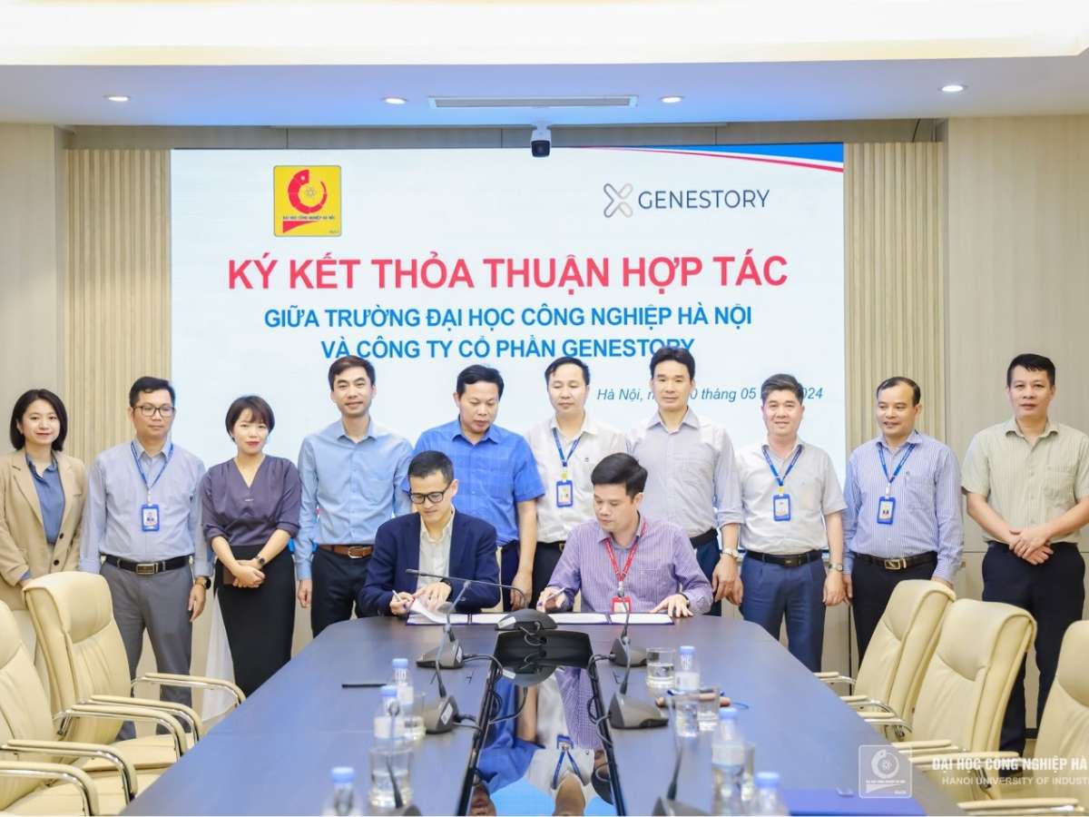 [vjst] Trường Đại học Công nghiệp Hà Nội và Công ty Cổ phần GeneStory hợp tác phát triển lĩnh vực y sinh