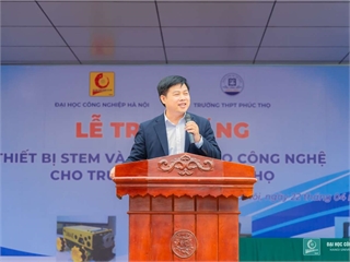 [xaydungtoday] Trường Cơ khí – Ô tô – ĐH Công nghiệp Hà Nội giúp hơn 6.000 lượt học sinh THPT tiếp cận giáo dục STEM