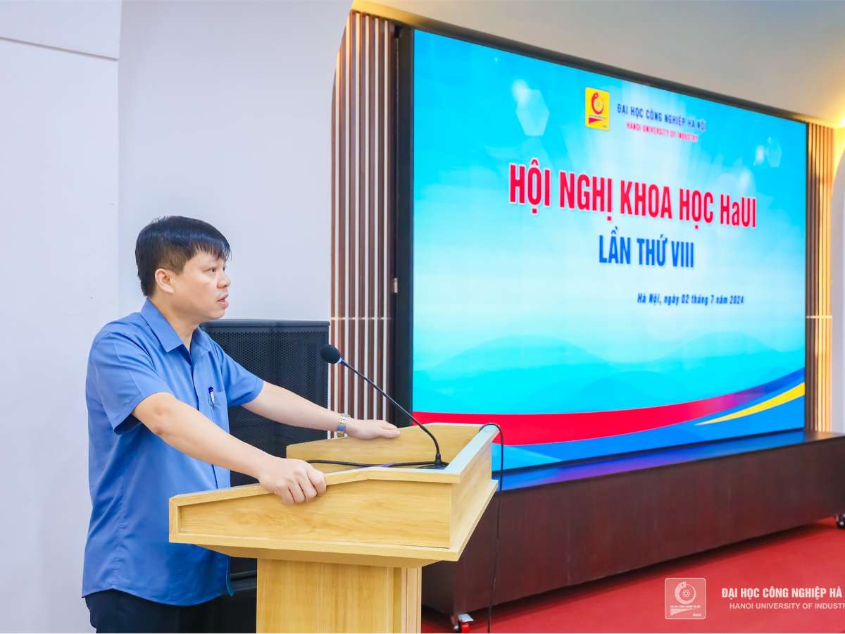 [khcncongthuong] Hội nghị Khoa học công nghệ HaUI lần thứ VIII: Gợi mở các nghiên cứu về kinh tế số và đổi mới sáng tạo