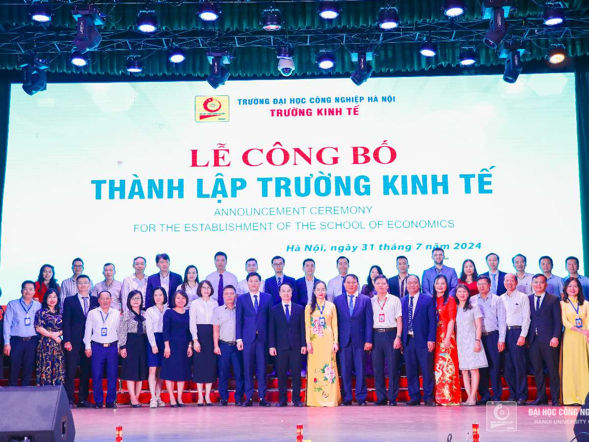 Trường Kinh tế, Trường Đại học Công nghiệp Hà Nội: Kết nối nguồn lực - Sẵn sàng hội nhập – Vững bước vươn cao