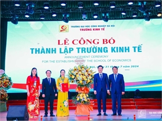 [tapchicongthuong] Trường Đại học Công nghiệp Hà Nội thành lập Trường Kinh tế