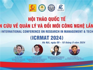 [khcncongthuong] Sắp diễn ra Hội nghị quốc tế về Nghiên cứu Quản lý và Đổi mới công nghệ lần thứ 5