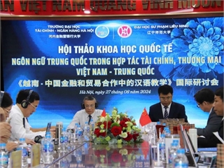 [suckhoeviet] Hội thảo quốc tế: “Ngôn ngữ Trung Quốc trong hợp tác tài chính, thương mại Việt Nam – Trung Quốc” 2024