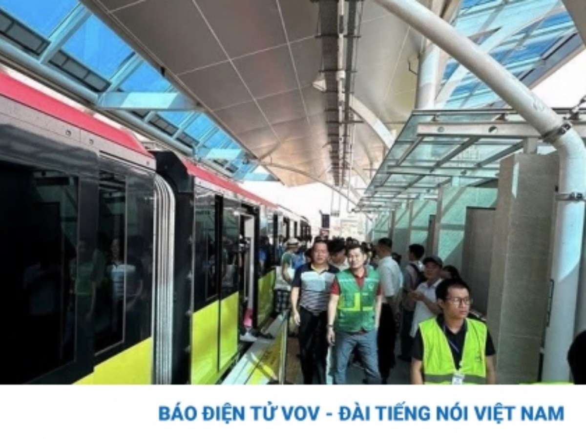 [vov] Metro Nhổn-Ga Hà Nội 35.000 tỷ chính thức vận hành sau gần 15 năm xây dựng